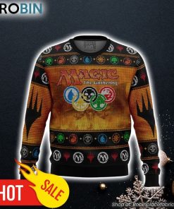 Magic the Gathering MTG Ugly Christmas Sweater 3D For Men and Women