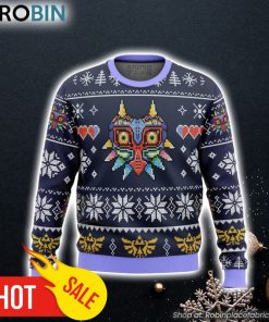 Majora’s Mask Legend of Zelda Ugly Christmas Sweater 3D For Men and Women