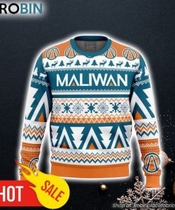 Maliwan Christmas Borderlands Ugly Christmas Sweater 3D For Men and Women Maliwan Christmas Borderlands Ugly Christmas Sweater 3D For Men and Women