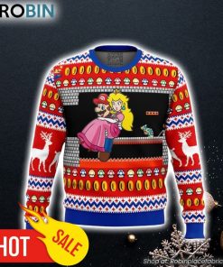 Mario Bowser’s Castle Ugly Christmas Sweater 3D For Men and Women
