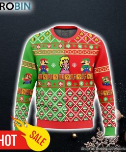 Mario Bros Ugly Christmas Sweater 3D For Men and Women