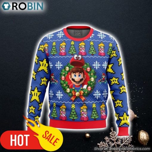 Mario Kart Ugly Christmas Sweater 3D For Men and Women