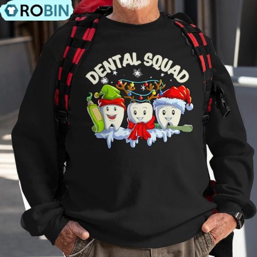 Matching Christmas Dental Squad Christmas Dentist Th Xmas Ugly Christmas Sweatshirt
