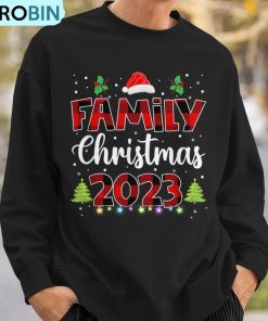 matching-family-christmas-2023-team-santa-elf-squad-pajamas-ugly-christmas-sweatshirt-3