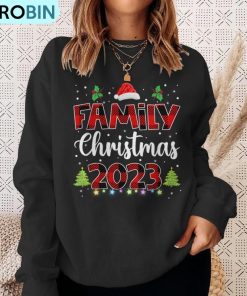 matching-family-christmas-2023-team-santa-elf-squad-pajamas-ugly-christmas-sweatshirt-4