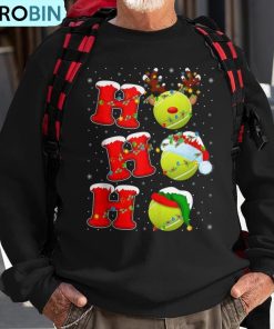 matching-family-santa-ho-ho-ho-tennis-christmas-ugly-christmas-sweatshirt-1