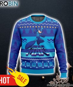 Mega Man Ugly Christmas Sweater 3D For Men and Women