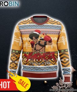 Megalo Box Alt Ugly Christmas Sweater 3D For Men and Women