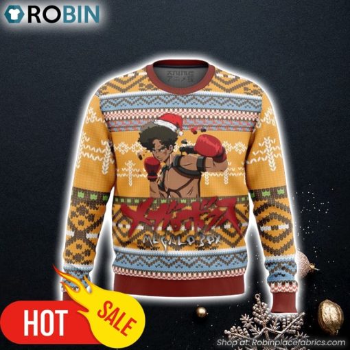 Megalo Box Alt Ugly Christmas Sweater 3D For Men and Women