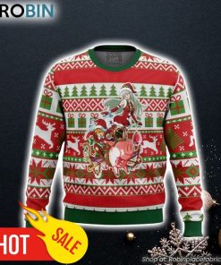 Meliodas and Elizabeth 7 Deadly Sins Ugly Christmas Sweater 3D For Men and Women