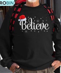 merry-christmas-believe-in-santa-claus-family-pajamas-ugly-christmas-sweatshirt-1