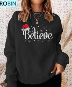 merry-christmas-believe-in-santa-claus-family-pajamas-ugly-christmas-sweatshirt-4