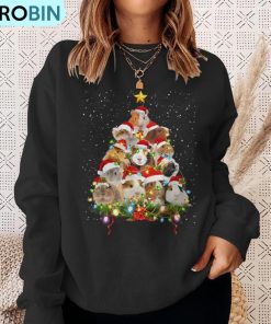 merry-christmas-guinea-pig-christmas-ornament-tree-santa-ugly-christmas-sweatshirt-4