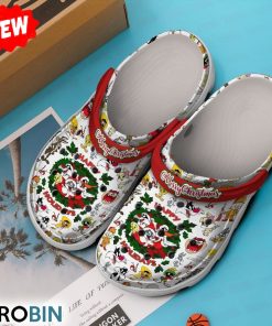 Merry Christmas Happy Holiday Looney Tunes 3D Print Classic Crocs