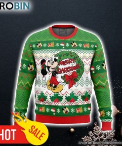 Merry Christmas Mickey Mouse Disney Ugly Christmas Sweater 3D For Men and Women