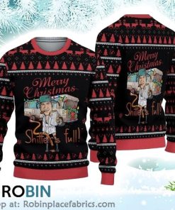 Merry Christmas Shitters Full Christmas Ugly Sweater 3D Printed