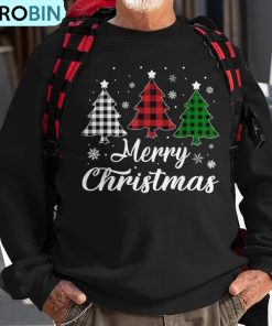 merry-christmas-tree-xmas-buffalo-plaid-red-white-green-ugly-christmas-sweatshirt-1