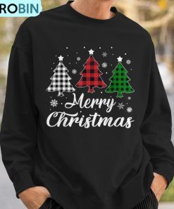 merry-christmas-tree-xmas-buffalo-plaid-red-white-green-ugly-christmas-sweatshirt-3