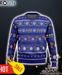 Merry Christmas Uncle Scrooge DuckTales Ugly Christmas Sweater 3D For Men and Women