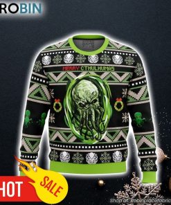 Merry Cthulhumas Cthulhu Ugly Christmas Sweater 3D For Men and Women