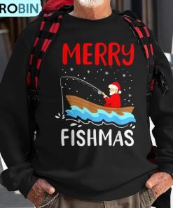 merry-fishmas-christmas-santa-claus-fishing-fisherman-ugly-christmas-sweatshirt-1