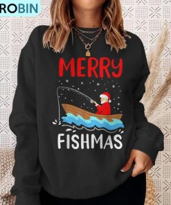 merry-fishmas-christmas-santa-claus-fishing-fisherman-ugly-christmas-sweatshirt-4