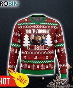 Merry Smeggin’ Christmas Red Dwarf Ugly Christmas Sweater 3D For Men and Women