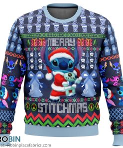 Merry Stichmas Christmas Ugly Sweater 3D Printed
