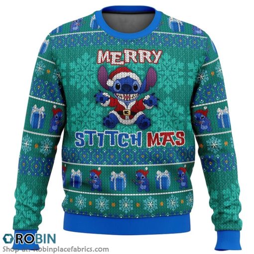 Merry Stitchmas Christmas Ugly Sweater 3D Printed