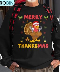 merry-thanksmas-turkey-santa-christmas-thanksgiving-ugly-christmas-sweatshirt-1