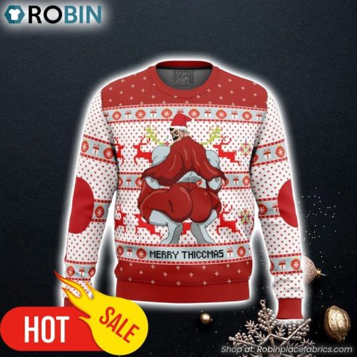Merry Thiccmas Omni Man Invincible Ugly Christmas Sweater 3D For Men and Women