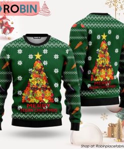 Merry Vegan Christmas Ugly Christmas Sweater