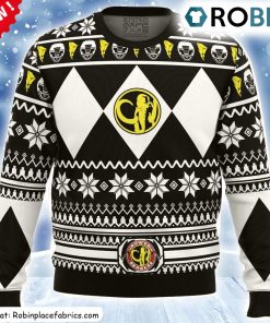 mighty-morphin-black-ranger-power-rangers-ugly-christmas-sweatshirt-sweater-1