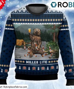 miller-lite-bear-ugly-christmas-sweatshirt-sweater-1