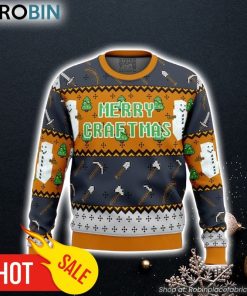 Minecraft Minecraftmas Ugly Christmas Sweater 3D For Men and Women