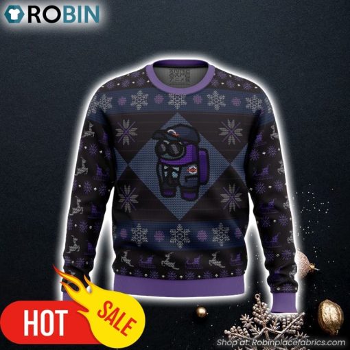 MIRA Security Guard Among Us Ugly Christmas Sweater 3D For Men and Women