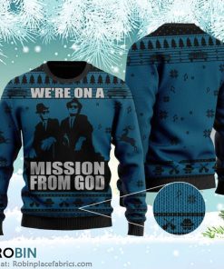 Mission From God Ugly Christmas Sweater