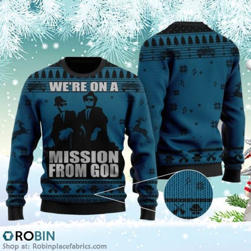 Mission From God Ugly Christmas Sweater