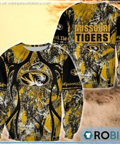 Missouri Tigers Hunting Pattern All Over Print Sweatshirt Missouri Tigers Hunting Pattern All Over Print Sweatshirt