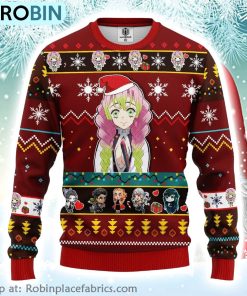 Mitsuri Kanroji Demon Slayer Anime Ugly Christmas Sweater