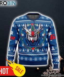 Mobile Suit RX 78 Gundam Ugly Christmas Sweater 3D For Men and Women