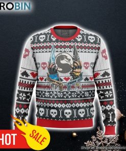 Mortal Kombat Finish Him Ugly Christmas Sweater 3D For Men and Women