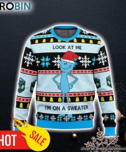 Mr. Meeseeks Ugly Christmas Sweater 3D For Men and Women