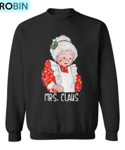 Mrs And Mr Santa Claus Couples Matching Christmas Pajamas Ugly Christmas Sweatshirt
