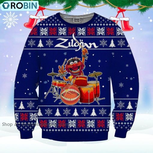 Muppet Zildjian Muppet Zildjian Ugly Christmas Sweater
