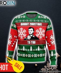 Murray Christmas Bill Murray Ugly Christmas Sweater 3D For Men and Women Murray Christmas Bill Murray Ugly Christmas Sweater 3D For Men and Women