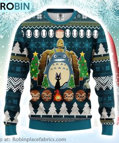 My Neighbor Is Totoro Anime Ugly Christmas Sweater