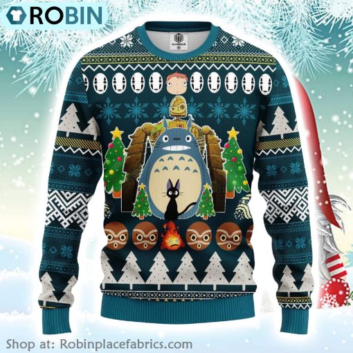 My Neighbor Is Totoro Anime Ugly Christmas Sweater
