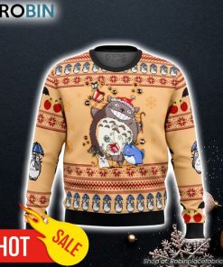 My Neighbor Totoro alt Ugly Christmas Sweater 3D For Men and Women