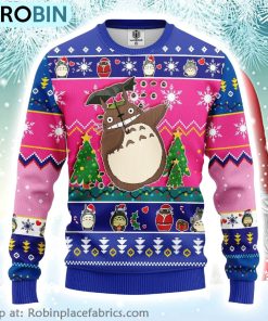 My Neighbor Totoro Studi Ghibli Gifts Cute Totoro Ugly Christmas Sweater